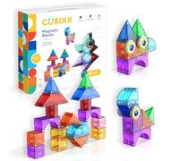 Cubixx - 3D Blocs de Construction magnétiques pour Les Enfants à partir de 3 Ans, Jouets éducatifs créatifs dans Un Ensemble de 22 pièces,Jouets de Construction magnétiques