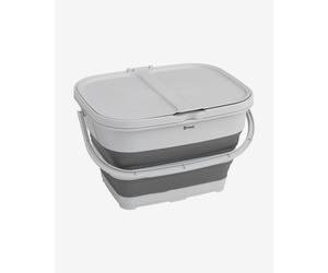 Cubo carré pliable Outwell Collaps RecycleIt gris