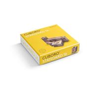 CUBORO Standard 16 - Circuits à Billes, Cubes en Bois, Montessori, Bloc de Construction de Bois, Marble Run