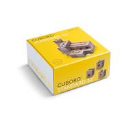 CUBORO Standard 32 - Circuits à Billes, Cubes en Bois, Montessori Bloc de Construction