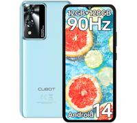 CUBOT A10 4G Téléphone Portable,12Go+128Go Bleu