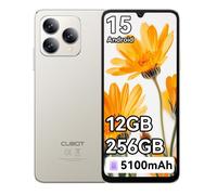 CUBOT A40 Smartphone - 12Go (4+8) RAM /256Go ROM - Écran 6.88"" HD - Android 15 - Caméra 48MP - 5100mAh - GPS Double SIM 4G - Or