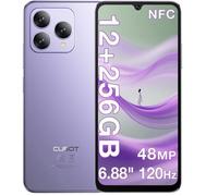 Cubot A40 Smartphone 4G 6.88"" 120Hz 12Go + 256 Go 48MP Caméra 5100mAh Téléphone portable Android 15 Double Sim NFC GPS - Violet