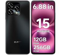 CUBOT A40 Telephone Portable Android 15, Écran 6.88" 120Hz, 12GO+256GO/1TO Smartphone Pas Cher, Caméra 48MP+16MP, Batterie 5100mAh, Téléphone Gaming 4G Dual SIM/NFC/Face ID/OTG/GPS/Deux Haut-parleurs