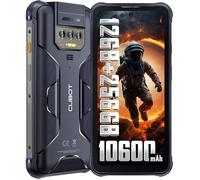 CUBOT King Kong 8 Smartphone 12Go+256Go - Batterie de 10600 mAh - Android 13-Écran 6.53"" HD+ Caméra 48MP+16MP- NFC/OTG-Noir
