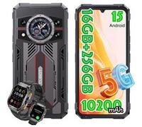 CUBOT KINGKONG 11 16+16Go RAM 256Go Extensible 1To Android 15 +GT3(B) Noir