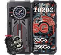 CUBOT KINGKONG 11 - Smartphone 5G robuste, batterie 10200mAh, charge rapide 33W, écran 6.72" FHD+ 120Hz - Noir+GT5 Noir