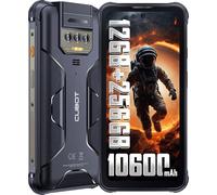 CUBOT KingKong 8 Téléphone portable d'extérieur sans abonnement, Android 13, 10600mAh, 12GB+256GB/1TB, 6,52 pouces, avec lampe de poche LED 5000LM, IP68/69K/NFC/GPS Noir