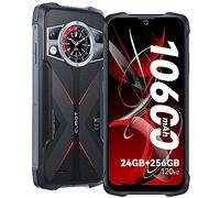 CUBOT Kingkong 9 Téléphone Portable Incassable 2024 Android 14, 6,5 Pouces 120Hz, 24Go+256Go/1TO Extensible, 100MP+32MP, Batterie 10600mAh, Octa-Core 2.2Ghz/NFC/OTG/Face ID/GPS/4G Dual SIM