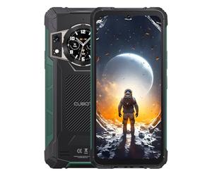 CUBOT Kingkong ACE 2 - Smartphone 6,56" HD+, 16GB (6GB+10GB) RAM et 128GB ROM, Triple Caméra 48 MP, Batterie 5100mAh, Android 14, Processeur Octa-Core G85, Couleur Noir+Vert