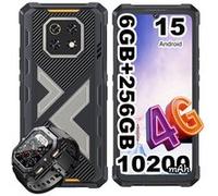 CUBOT KINGKONG ES 3 10200mAh 33W Charge Rapide 4G Smartphone +C28 Noir