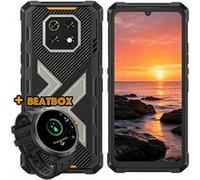 CUBOT KINGKONG ES 3 - 16Go RAM (6+10 virtuels), 256Go extensible 1To, triple caméra 48MP, Android 15 - Noir +BEATBOX Noir