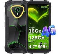 CUBOT Kingkong Mini 4 - Smartphone Compact Antichoc 4.7" - 6+128Go Android 15 - 4700mAh NFC - Dual SIM 4G Vert Vert