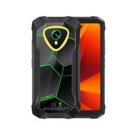 CUBOT Kingkong Mini 4 - Smartphone Robuste 4.7" HD+ 90Hz, 20GB RAM (8GB+12GB Ext.), 256GB ROM, Caméra 48MP, Android 15, Unisoc T616, Noir+Vert
