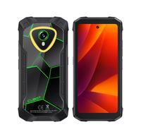 CUBOT Kingkong Mini 4 - Smartphone Robuste 4.7" HD+ 90Hz, 20GB RAM (8GB+12GB Ext.), 256GB ROM, Caméra 48MP, Android 15, Unisoc T616, Noir+Vert (sans Chargeur)