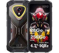 CUBOT Kingkong Mini 4 Telephone Portable Incassable 28Go + 256Go 4.7'' 90Hz 48MP 4700mAh Smartphone IP68 4G Double SIM NFC GPS Noir