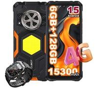 CUBOT KINGKONG POWER 5 15300mAh 33W Charge Rapide 4G +C28 Noir