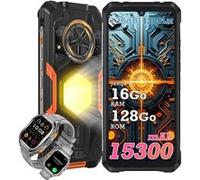 CUBOT KINGKONG POWER 5 Android 15 USB Type-C Stockage Extensible +GT3(W) Noir