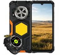 KINGKONG POWER 5 - Smartphone robuste, batterie 15300mAh, charge rapide 33W, écran 6.88" HD+ 120Hz - Noir +GT 5