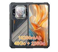 Cubot Kingkong X Pro 5G Smartphone Robuste 48Go + 256Go FHD+ 6,72"" 144Hz 100MP 10200mAh Android 14 IP68 NFC GPS Double SIM - Noir