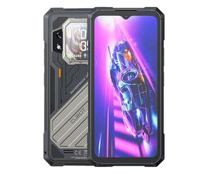 CUBOT Kingkong X - Smartphone 6,58" FHD+, 16GB de RAM et 512GB de ROM, Triple caméra 100 MP + Macro 5 MP, Batterie 10200mAh, Android 14, processeur MediaTek Dimensity 7050, Couleur Noire.