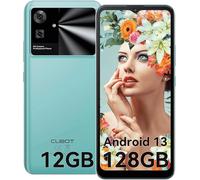 CUBOT Note 21 Téléphone portable Sans abonnement 12GB+128GB/1TB, Android 13 Smartphone, 6,56 pouces 90 Hz, Appareil photo 50 MP, Batterie 5200 mAh GPS/OTG/Face ID Vert