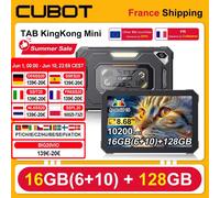Cubot Tab KingKong Mini tablette robuste Android 15 16GB(6 + 10) 128GB 10200mAh 8.68 ''90Hz écran Camping lumière 48MP caméra GPS Pad noir