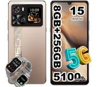 CUBOT X100 Processeur Dimensity 7025 6 nm 5G 16Go 256 Go +GT3(W) Or