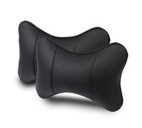 CUBRXEBAT 2 Pcs Coussin de Nuque pour Range Rover Velar Range Rover Sport Evoque Freelander Freeman, Appuie-tête Voiture en Cuir PU Respirant, Oreiller Cervical Ergonomique à Mémoire de Forme,B