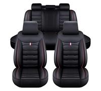 CUBRXEBAT Housses de Siège Auto pour Suzuki S-Cross Hybrid 2016-2025 en Simili Cuir, Couvre Siège Voiture Complet Sportif avec Protection Latérale,A