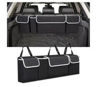 CUBRXEBAT Rangement Coffre de Voiture, pour Renault Austral E-Tech Hybrid 2023 2024 2025 2026 Détachable Super Capacité Rangement Coffre Multipurpose Organisateur de Coffre Sacs