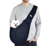 CUBY Sac de transport pour chien - Sac de transport d'été pour chien - Respirant et réglable - Pour chiens de petite et moyenne taille - Avec bandoulière de protection