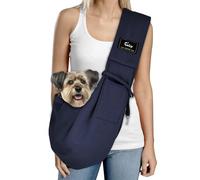 CUBY Sac de transport pour chiot et chien, sac de transport pour animal domestique pour chiens de petite et moyenne taille - avec bandoulière - Sac pour chat confortable avec sangle d'épaule réglable