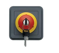 cubyko Arrêt U. clé ass. Gris HAGER WNA032