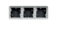 cubyko Boîte tple H ass. gris HAGER WNA683