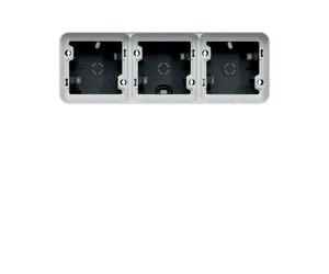 cubyko Boîte tple H ass. gris HAGER WNA683