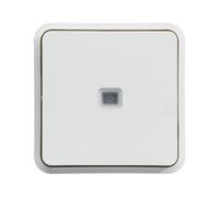 cubyko BP 1F témoin ass. blanc HAGER WNA023B