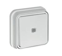 cubyko BP à voy encastré blanc HAGER WNE023B