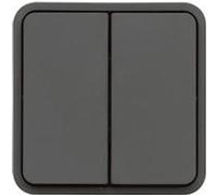 Cubyko double inter vv associable gris ip55 - hager - gris gris G