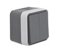 cubyko double va-et-vient saillie gris (WNC040)