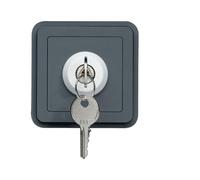 cubyko Int clé 3P assoc. gris HAGER WNA036