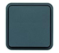 cubyko leaf BP à fermeture 1F saillie gris IP55 - HAGER WNC020EC