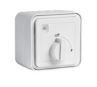cubyko Minuterie saillie blanc HAGER WNC009B