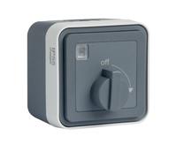 cubyko Minuterie saillie gris HAGER WNC009