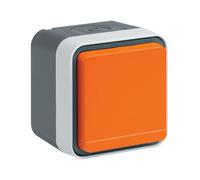 cubyko PC 2P+T saillie orange HAGER WNC100E