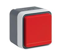 cubyko PC 2P+T saillie rouge HAGER WNC100R