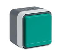 cubyko PC 2P+T saillie vert HAGER WNC100V