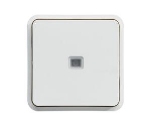 cubyko VV à voy. assoc. blanc HAGER WNA002B