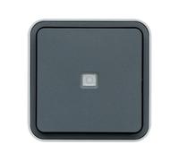 cubyko VV témoin saillie gris HAGER WNC003