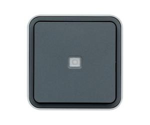 cubyko VV témoin saillie gris HAGER WNC003
